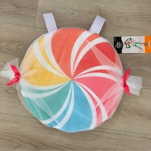 Kids Candy Swirl Halloween Costume with Tulle Overlay